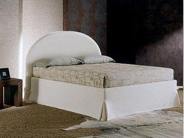 Letto classico imbottito Giellebimod. Sogno 3, 3 bis, 3 capitone