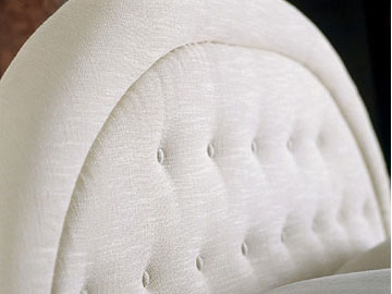 Letto classico imbottito Giellebimod. Sogno 3, 3 bis, 3 capitone
