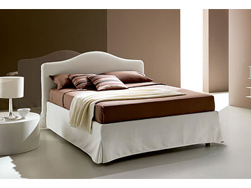 Letto classico imbottito Giellebimod. Sogno 4, 4 bis, 4 capitone
