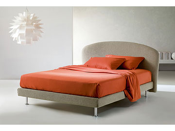 Letto classico imbottito Giellebimod. Sogno 5, 5 bis, 5 capitone