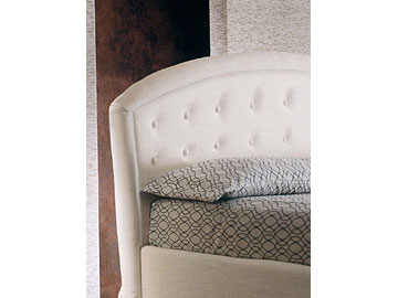 Letto classico imbottito Giellebimod. Sogno 5, 5 bis, 5 capitone