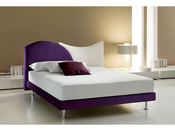 Letto moderno imbottito Giellebimod. Urban