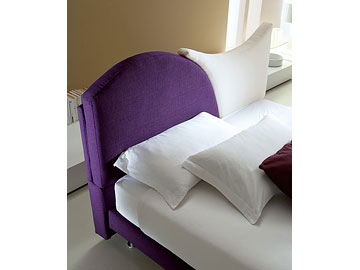 Letto moderno imbottito Giellebimod. Urban