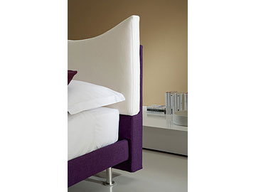 Letto moderno imbottito Giellebimod. Urban