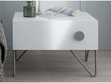 Comodino Gingol Laccato opaco Spagnol