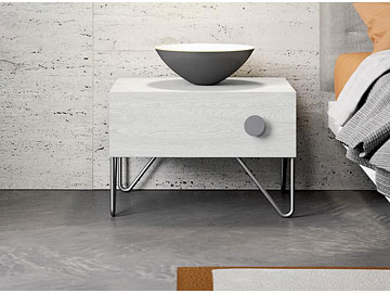 Comodini in finitura Laccato Opaco Spagnol