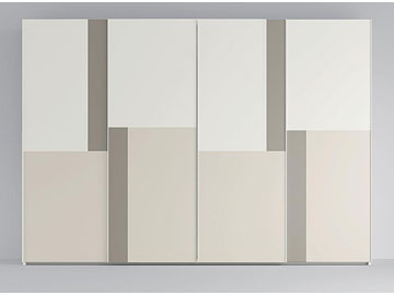 Armadio con combinazione di colori Spagnol Mod. Joint