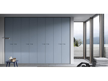 Armadio battente con profilo sottile Spagnol Mod. Telaino T1