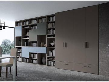 Armadio con libreria integrata Spagnol Mod. Vega