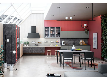 Cucine Lube CREO Kitchens - Modello Jey Feel #2