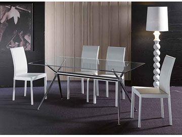 Tavolo Atene Chrome #1