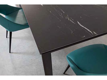 Tavolo Ceramique Black Stone #2