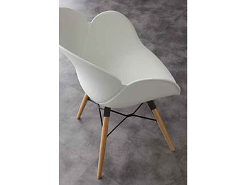 Sedia Imbottita Lotus Wood #2