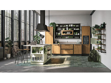 Cucina Lube Borgo Antico Modello Provenza #9