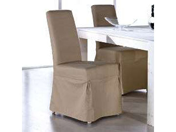 Sedia in legno vestita