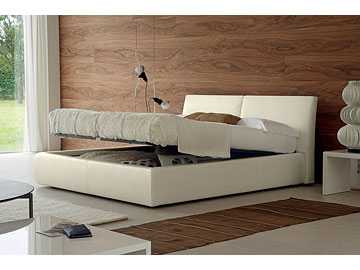 Letto imbottito mod. Aurora