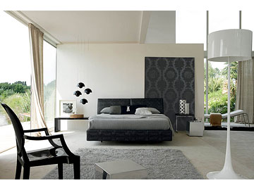 Letto imbottito mod. Aurora