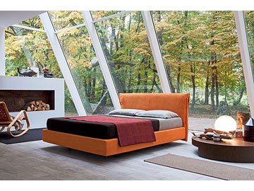 Letto imbottito mod. Deng