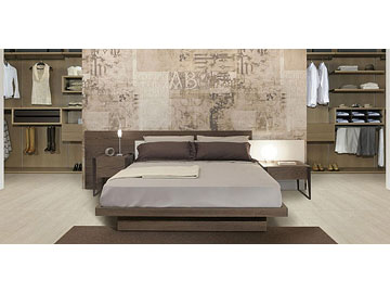 Letti <strong>in</strong> legno Line Gianser