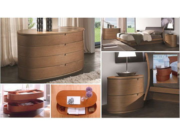 Com&ograve; <strong>e</strong> comodini Line Gianser