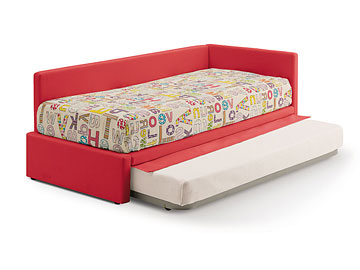 Divano letto Eolo predisposto per secondo letto