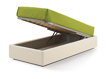 Letto Turca OVER con contenitore aperto