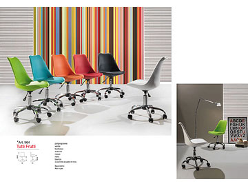 Sedia da <strong>ufficio</strong> modello Tutti Frutti