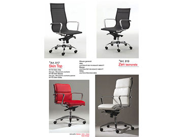 Sedie da <strong>ufficio</strong> modello Skin Top e Zen Tecnorete