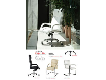 Sedie da <strong>ufficio</strong> Project alta, bassa e slitta e Kubica