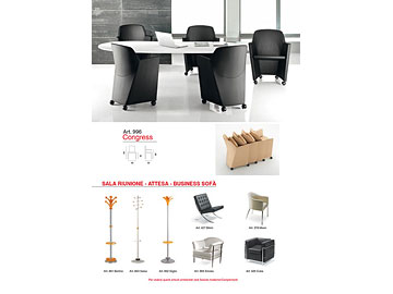 Sedie e complementi <strong>per</strong> sale di attesa e riunioni