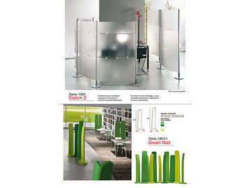 Divisori per <strong>ufficio</strong> serie Slalom