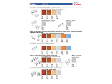 Mobili per <strong>ufficio</strong> serie Cameo - colori