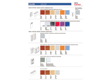 Mobili per <strong>ufficio</strong> serie Cameo - colori