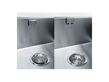Saltarello con scarico Advanced Inox satinato <strong>Franke</strong>