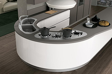 Cucina moderna Lube modello Clover Neck
