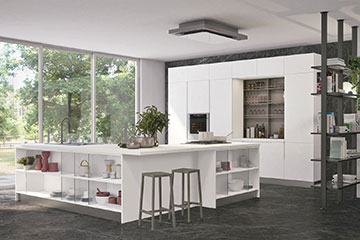 Cucina moderna Lube modello Luna