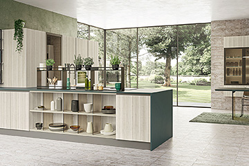 Cucina moderna Lube modello Round Neck