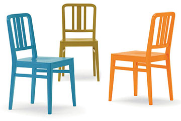 Sedie in Metallo e Legno #2