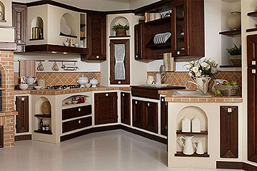 Cucina muratura Lube modello Luisa