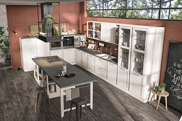 Cucina muratura Lube modello Provenza