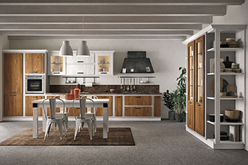 Cucina muratura Lube modello Rebecca