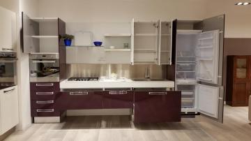 Cucina LUBE modello Alessia, finitura polimerico