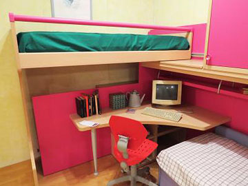 Angolo letto - scrittoio