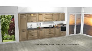 CUCINA LUBE MODELLO VERONICA cm. 425
