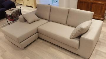 Divano con penisola reversibile modello MILTON SCO