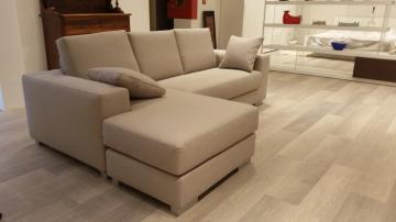 Divano con penisola reversibile modello MILTON SCO