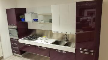 Cucina LUBE modello Alessia, finitura polimerico