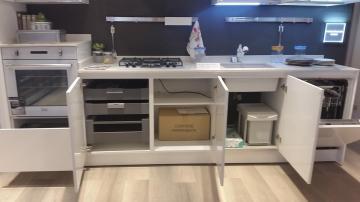 CUCINA LUBE modello BRAVA laccata bianco assoluto 