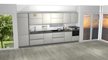 COMPOSIZIONE TIPO modello Clover L= CM.  430