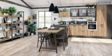 Cucina LUBE CREO modello Kyra bridge